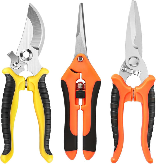 3 Pack Pruning Shears