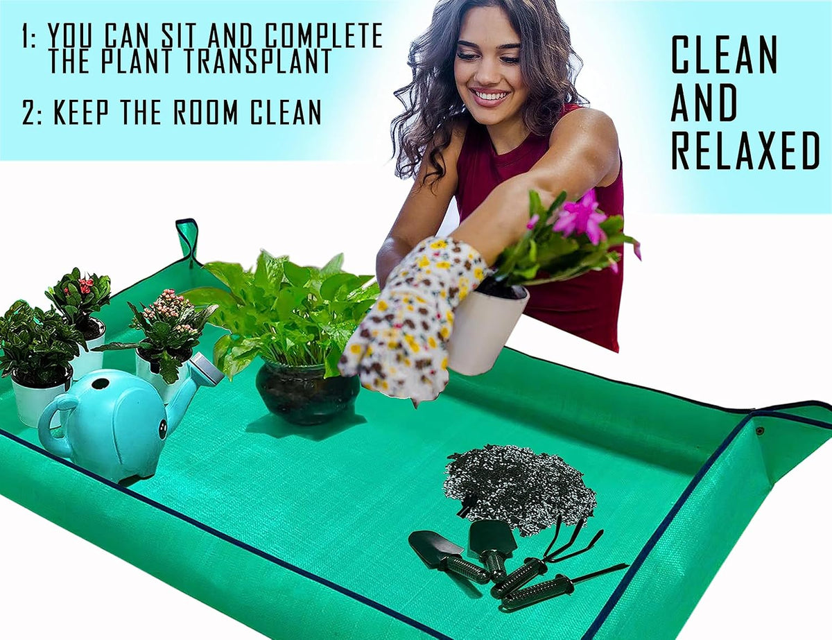 BIUWING Extra Large Plant Repotting Mat