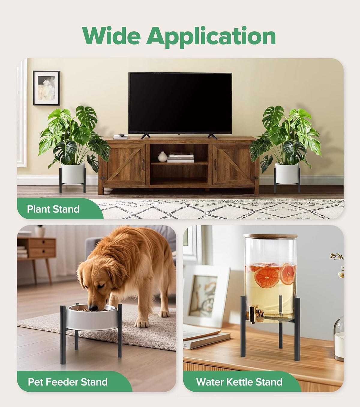 Adjustable Metal Indoor Plant Stand