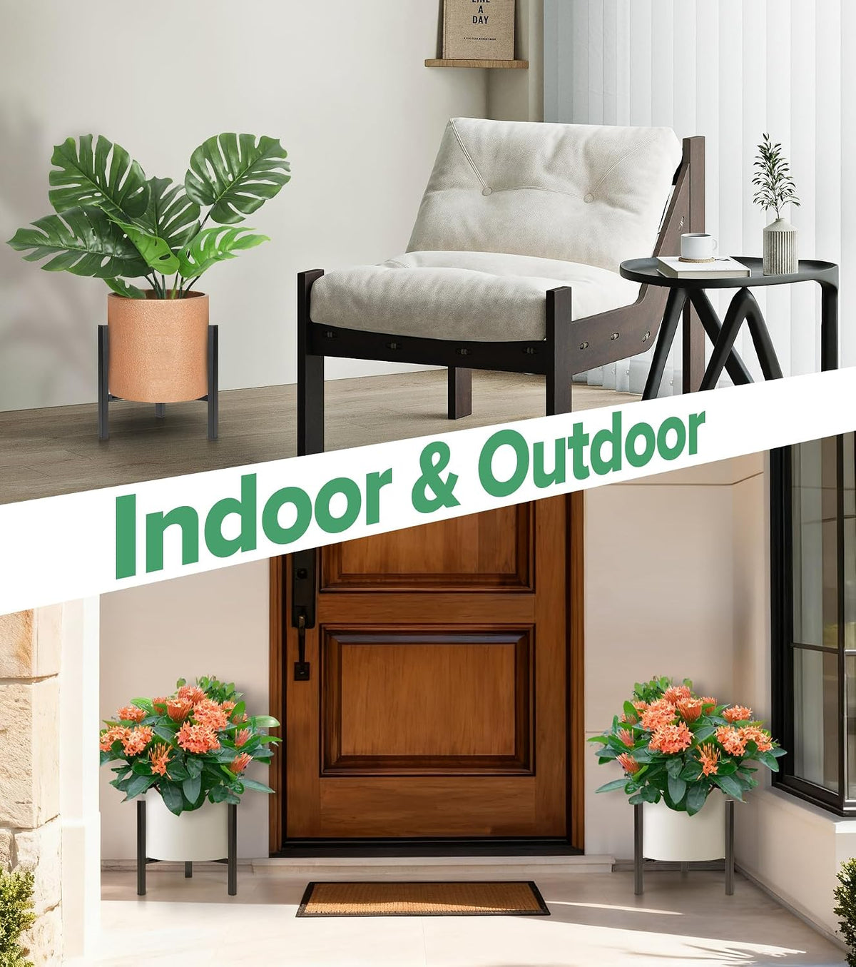 Adjustable Metal Indoor Plant Stand